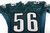 1990s Philadelphia Eagles #56 Game Issued Green Jersey 48 896