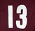 2000s Virginia Tech Hokies #13 Game Used Maroon Jersey Volleyball M 918