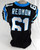 1998 Carolina Panthers Anthony Redmon #61 Game Used Black Jersey 48 922