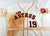 2014 Houston Astros Robbie Grossman #19 Game Used White Jersey Los Astros 8