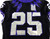 2021 Texas Christian TCU Horned Frogs #25 Game Used Black Jersey Football NP R8