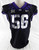 2021 Texas Christian TCU Horned Frogs #56 Game Used Black Jersey Football NP R 2