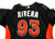 2014-16 Miami Marlins Rivera #93 Game Used Black Jersey ST BP 46 050
