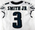 2022 Philadelphia Eagles Nolan Smith #3 Game Used White Jersey Davious Sports 5