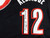 2013-14 Portland Trail Blazers LaMarcus Aldridge #12 Game Used Black Jersey 4XL