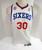 2012-13 Philadelphia 76ers Devin Searcy #30 Game Issued White Jersey 2XL DP48741