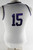 2022-23 Texas Christian TCU Frogs #15 Game Issued White Jersey Basketball M 740