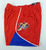 2006-09 Philadelphia 76ers Game Issued Red Shorts 40 233