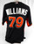 2014-16 Miami Marlins Williams #79 Game Used Black Jersey ST BP 48 014