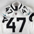 2021 Jacksonville Jaguars Tommy Bohannon #47 Game Issued White Jersey 42 708