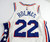 2018-19 Philadelphia 76ers Richaun Holmes #22 Game Issued White Jersey 52 0