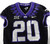 Texas Christian TCU Horned Frogs #20 Game Used Black Jersey Football NP R 40 4