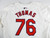 2024 St. Louis Cardinals Connor Thomas #76 Game Used White Jersey 46 DP88878