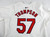 2024 St. Louis Cardinals Zack Thompson #57 Game Used White Jersey 46 DP88879
