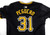 2024 Pittsburgh Pirates Liover Peguero #31 Game Issued Black Jersey 42 716