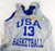 1990s Team USA Basketball #13 Game Issued Blue Practice Jersey L 849
