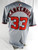 2024 Washington Nationals Travis Blankenhorn #33 Game Issued P Used Grey Jersey