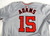 2024 Washington Nationals Matt Adams #15 Game Issued Grey Jersey 48 591