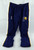 2002-06 Indiana Pacers #22 Game Used Navy Warm Up Pants 40 278