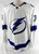 2017 Tampa Bay Lightning Dominik Masin #74 Game Used White Jersey 56 529