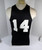 1990s Atlanta Hawks #14 Game Issued Black White Practice Jersey L DP44741