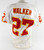 2001 Kansas City Chiefs Walker #27 Game Issued White Jersey 40 710