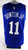 2024-25 Philadelphia 76ers Jeff Dowtin Jr #11 Game Used Blue Practice Jersey M 3