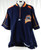 1997-99 Golden State Warriors Game Issued Navy Shooting Shirt XL 885