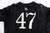 2019 Long Beach State Dirtbags #47 Game Used Black Jersey Baseball XL 567