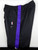 2002-03 Toronto Raptors #1 2 Game Used Black Warm Up Pants 2XL 942