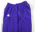1997-98 Charlotte Hornets Corey Beck #15 Game Used Purple Warm Up Pants 36 354