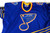 1990s Mens St. Louis Blues Blank Authentic Blue Jersey Starter XL 269