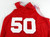 1990s Atlanta Hawks #50 Game Used Red Practice Jersey XXXL 707