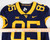2019-23 West Virginia Mountaineers #85 Game Used Navy Jersey Football NP R 42 0