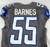 2023 Detroit Lions Derrick Barnes #55 Game Issued Grey Jersey 90 Patch 40 645