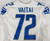 2023 Detroit Lions Halapoulivaati Vaitai #72 Game Issued White Jersey 90 P 48 3