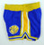 1988-89 Golden State Warriors Game Issued Blue Shorts 36 88