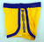 1980s Golden State Warriors #15 Game Used Yellow Shorts 34 805