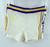 1980s Golden State Warriors #40 Game Used White Shorts 36 808