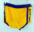 1980s Golden State Warriors #44 Game Used Yellow Shorts 38 812