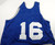 1990s Orlando Magic #16 Game Issued Blue Practice Jersey XXL DP61651