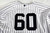 2015 New York Yankees Gary Tuck #60 Game Issued White Jersey Bernie Williams Pat
