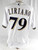 2016 Milwaukee Brewers Rymer Liriano #79 Game Used White Jersey 50 58