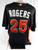2014-16 Miami Marlins Rogers #25 Game Used Black Jersey ST BP 48 DP96986