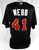 2014-16 Miami Marlins Webb #41 Game Used Black Jersey ST BP 46 DP96989