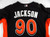 2014-16 Miami Marlins Jackson #90 Game Used Black Jersey ST BP 48 23