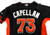 2014-16 Miami Marlins Christian Capellan #73 Game Used Black Jersey ST BP 46 27