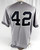 2018 New York Yankees Miguel Andujar #42 Game Used Grey Jersey Jackie Robinson 5