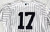 2018 New York Yankees Aaron Boone #17 Game Used White Jersey Mothers Day 44 30