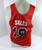 2000-01 Team USA Basketball Sales #19 Game Used Red Practice Jersey XL DP57950